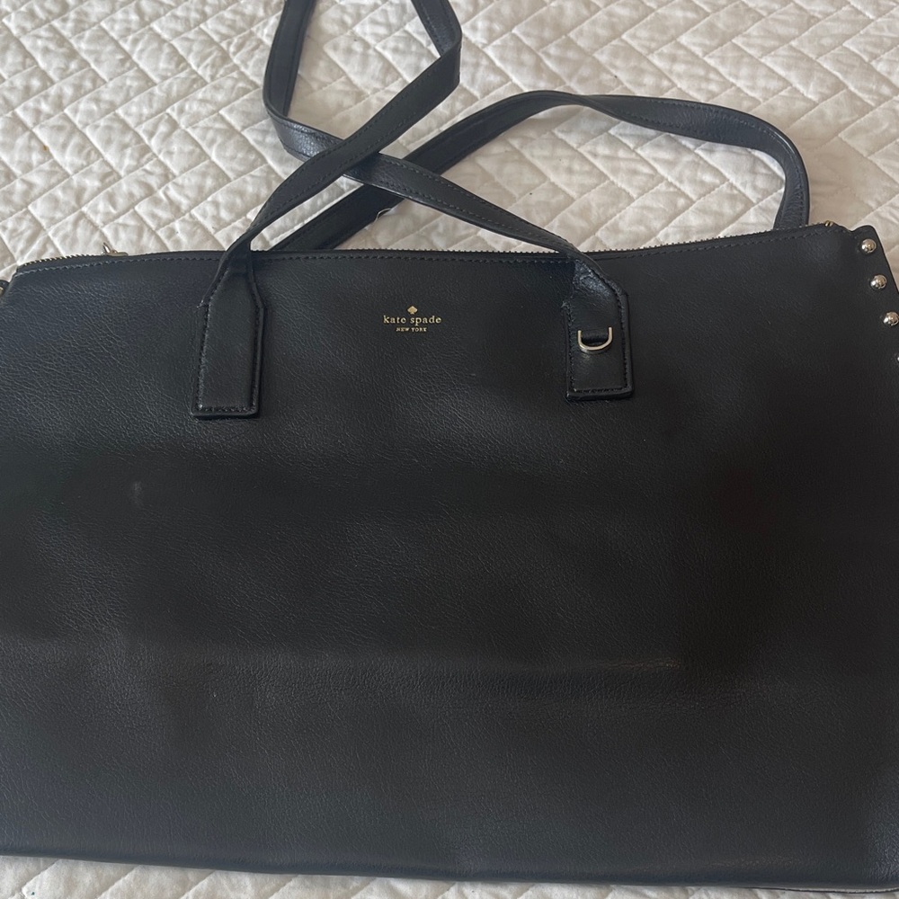 Kate Spade Black Leather Handbag